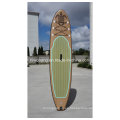 Color de madera inflable Sup Board
